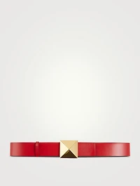 Roman Stud Reversible Leather Belt