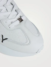 GIV Perforated Leather Runner Sneakers