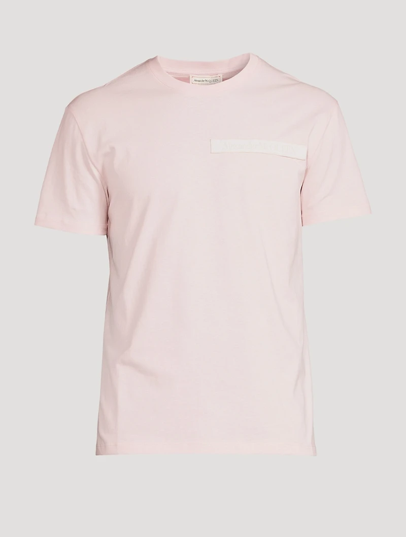 Selvedge Logo Tape Detail T-Shirt