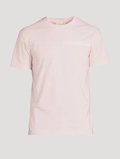 Selvedge Logo Tape Detail T-Shirt