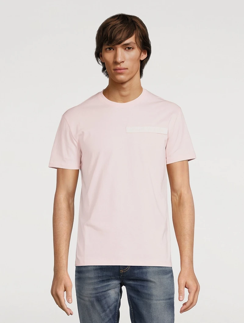 Selvedge Logo Tape Detail T-Shirt