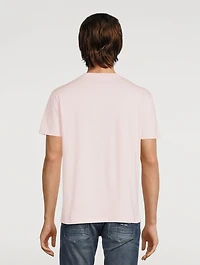 Selvedge Logo Tape Detail T-Shirt