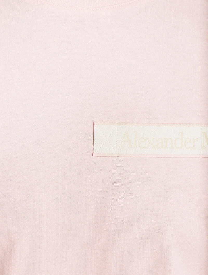Selvedge Logo Tape Detail T-Shirt