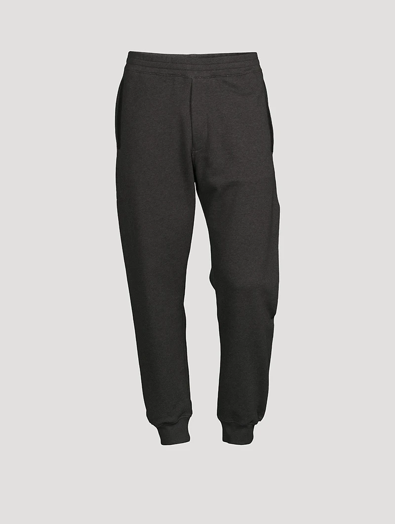 Selvedge Logo Tape Detail Jogger Pants