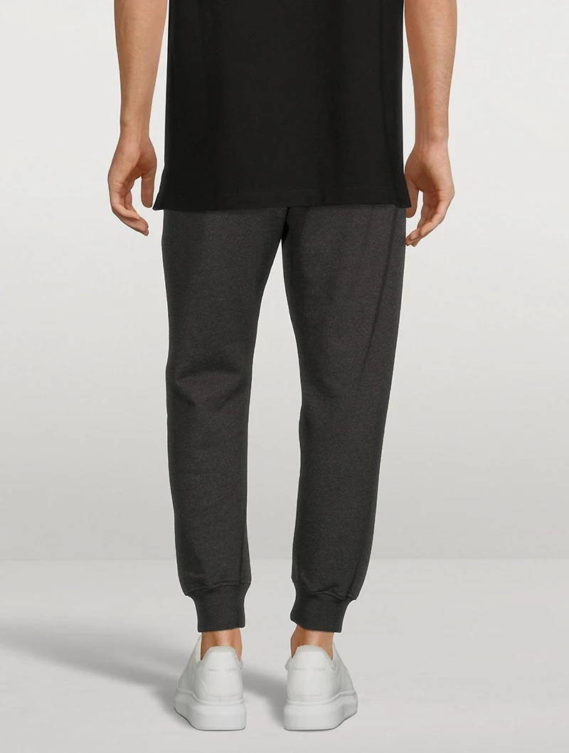 Selvedge Logo Tape Detail Jogger Pants