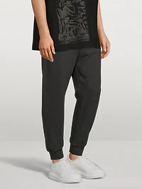 Selvedge Logo Tape Detail Jogger Pants