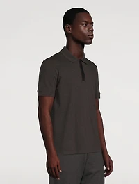 Selvedge Logo Tape Polo Shirt