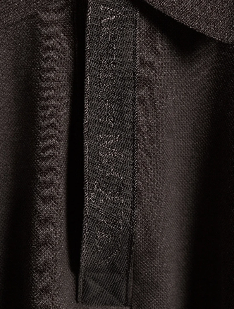 Selvedge Logo Tape Polo Shirt