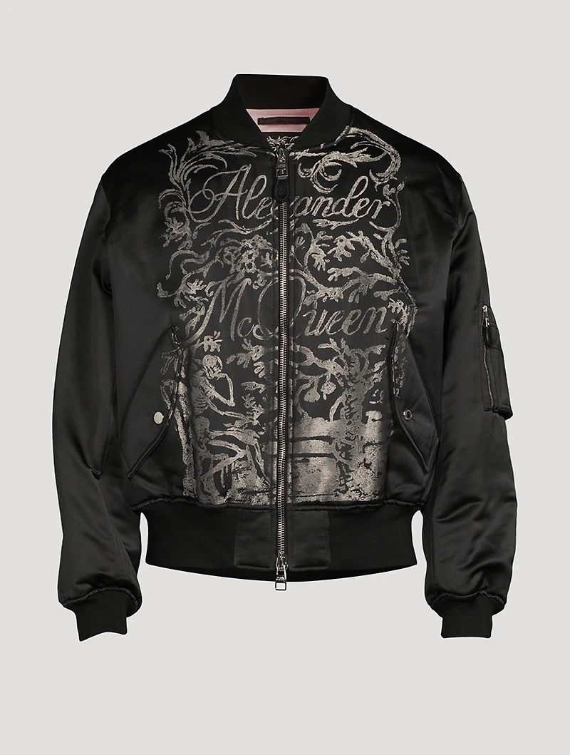 Illustration Bomber Jacket