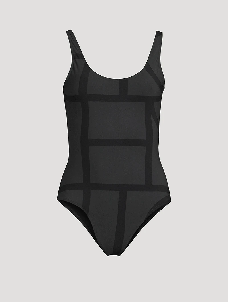 Monogram One-Piece Swimsuit