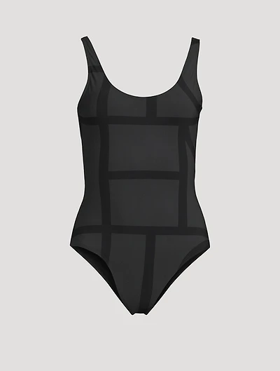 Monogram One-Piece Swimsuit