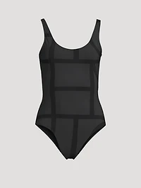 Monogram One-Piece Swimsuit