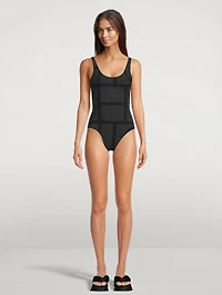 Monogram One-Piece Swimsuit