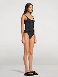 Monogram One-Piece Swimsuit
