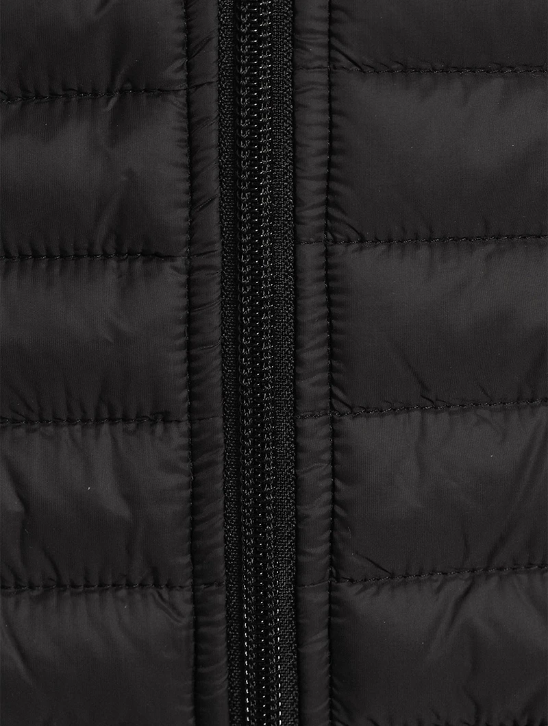 Kids Dony Quilted Zip Jacket With Hood