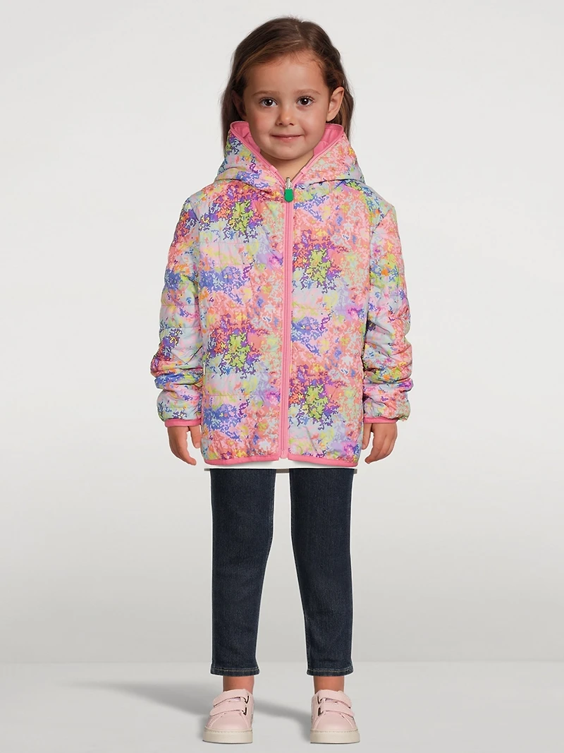 Kids Saturn Reversible Jacket With Hood