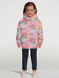 Kids Saturn Reversible Jacket With Hood