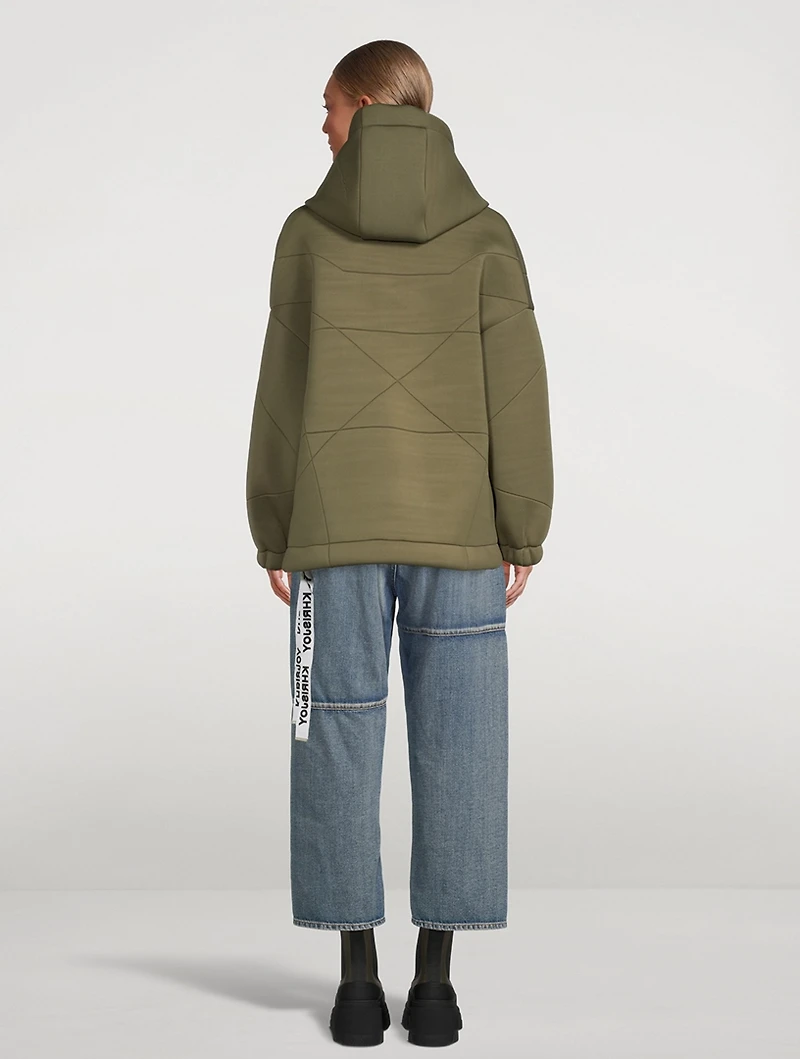 Neoprene Jacket With Hood