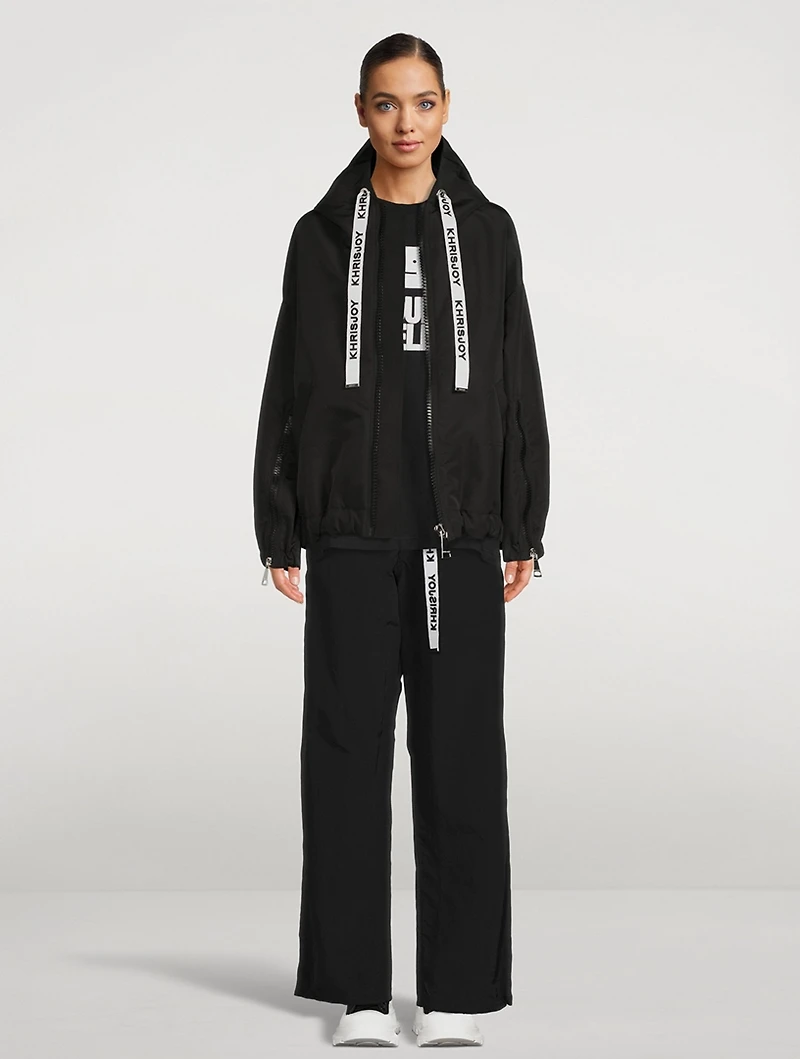 Khris Hooded Windbreaker