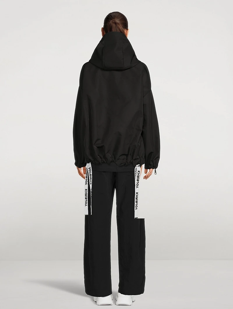 Khris Hooded Windbreaker