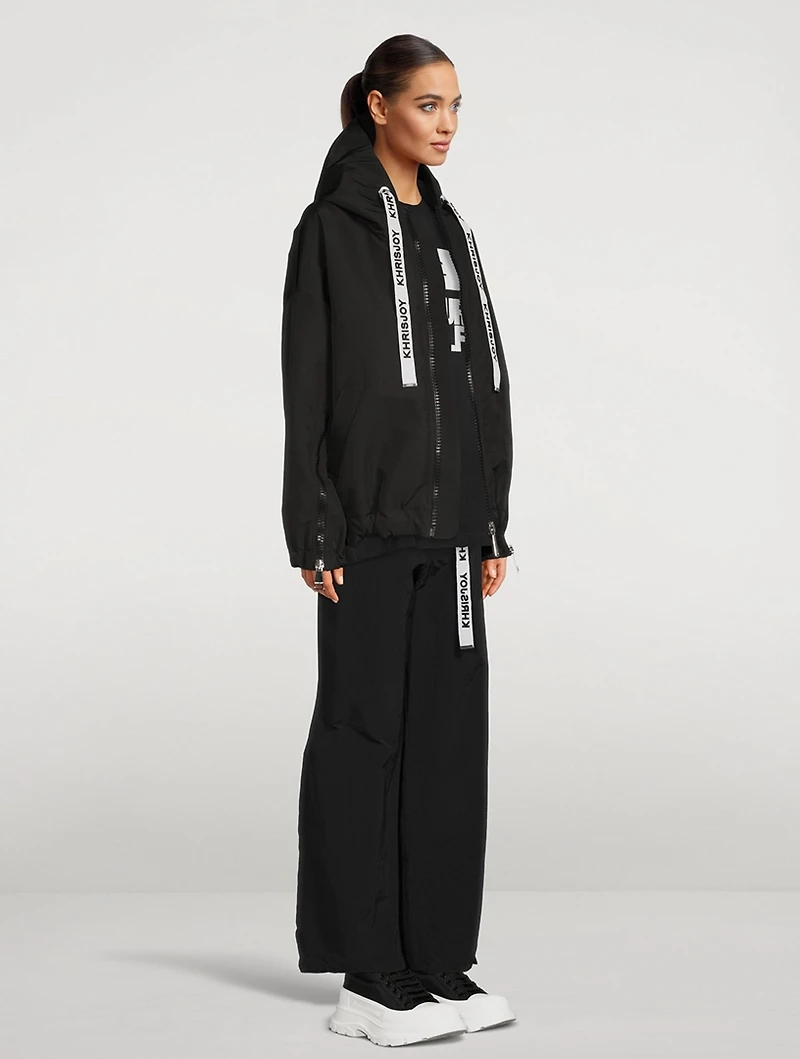 Khris Hooded Windbreaker