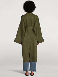 Kimono Belted Rain Coat