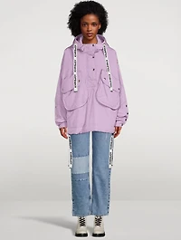 Puffer Anorak With Hood