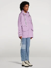 Puffer Anorak With Hood