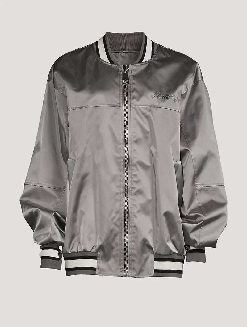 Satin Basketball Jacket