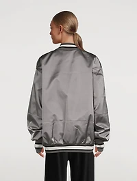 Satin Basketball Jacket