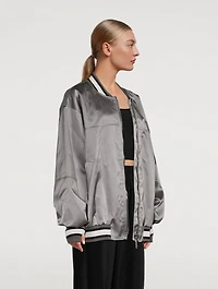 Satin Basketball Jacket