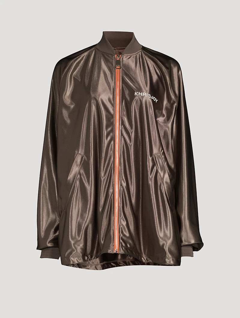 Satin Track Jacket
