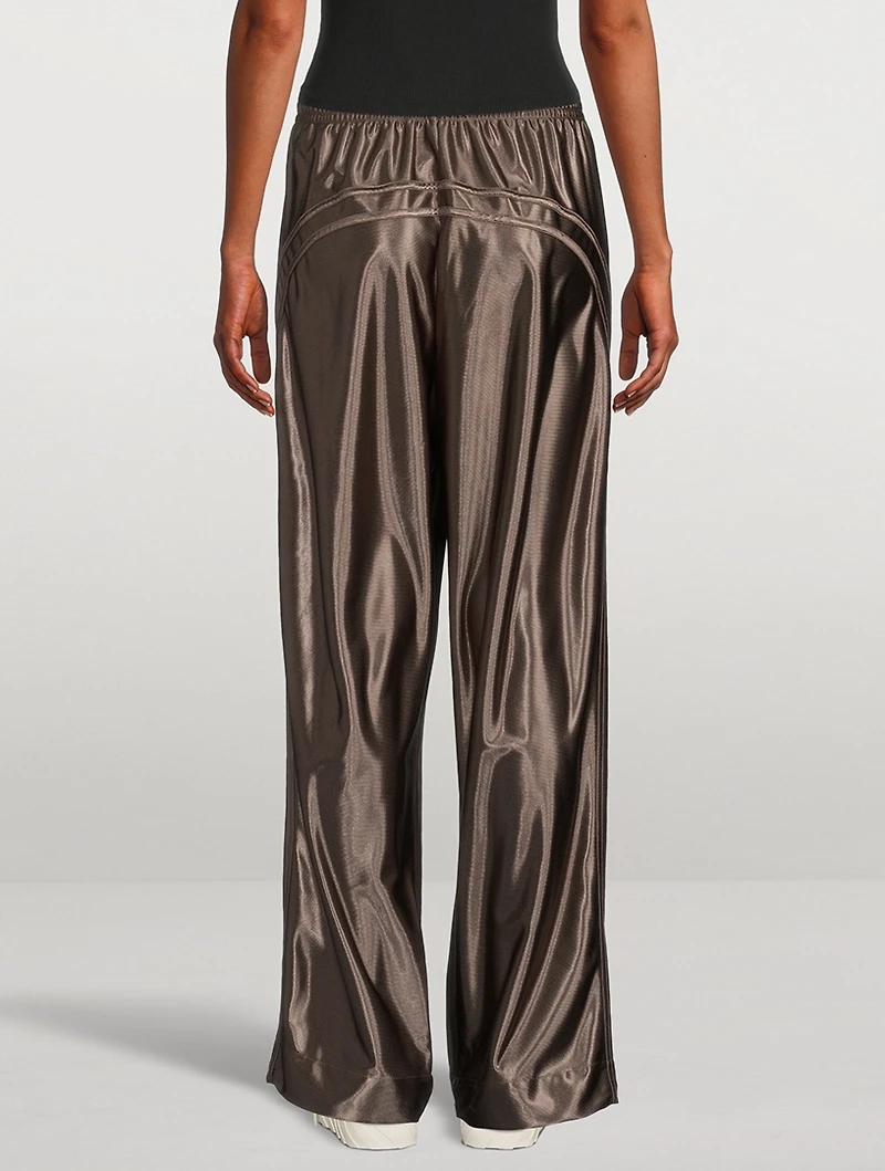 Satin Track Pants