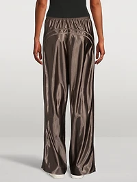 Satin Track Pants