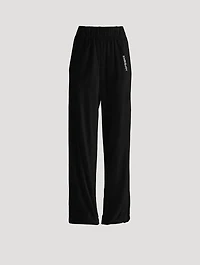 Velour Track Pants