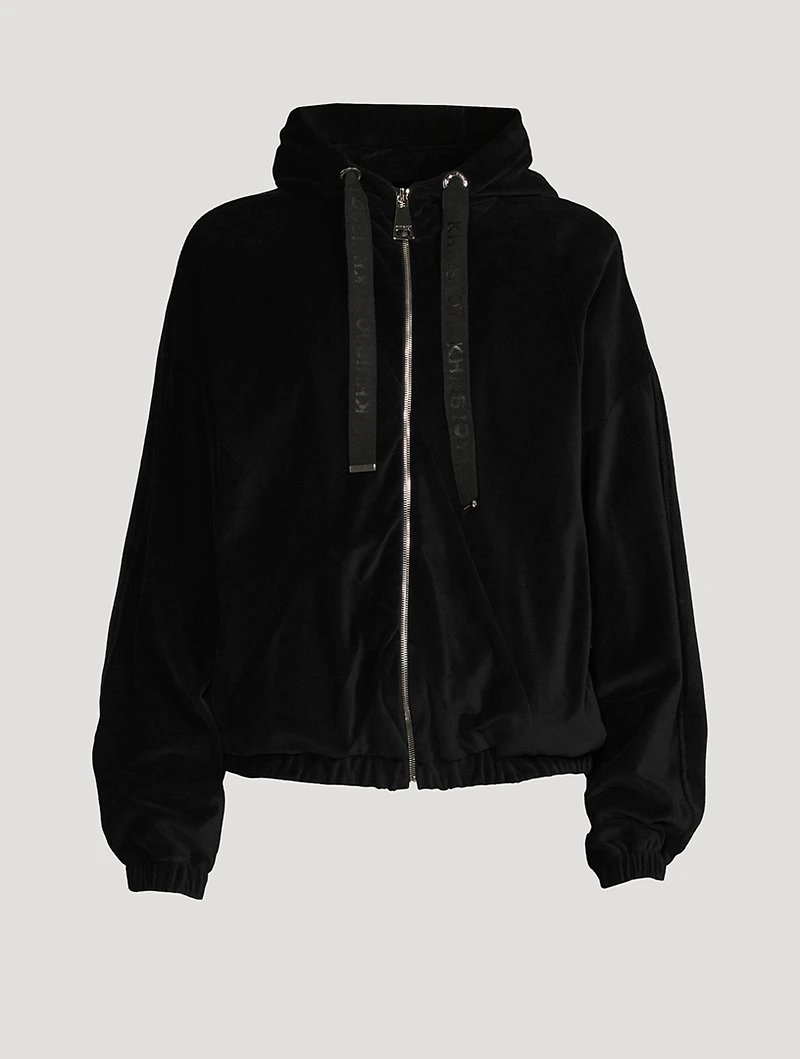 Velour Track Jacket