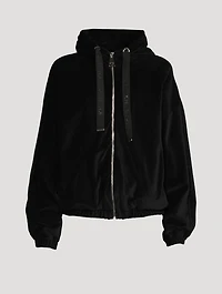 Velour Track Jacket