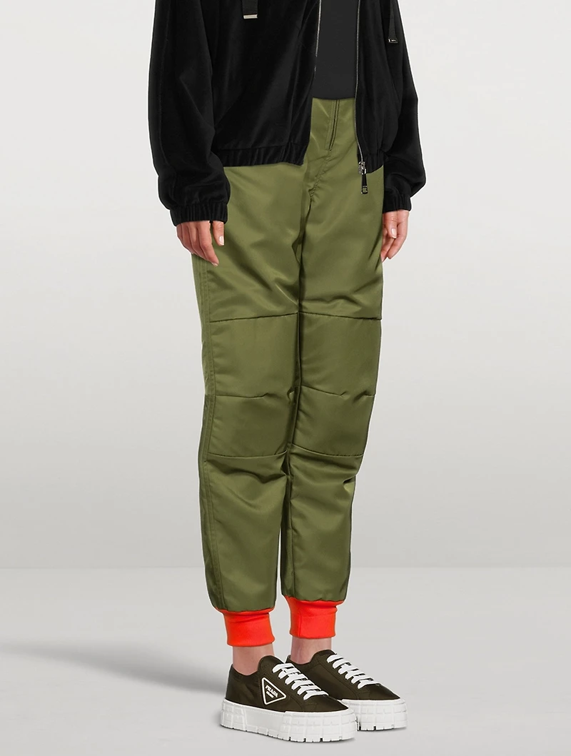 Satin Bomber Pants