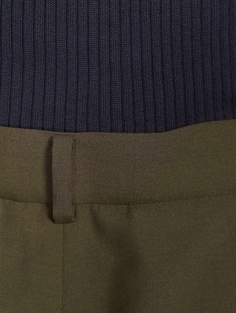 Suiting Knit Dress
