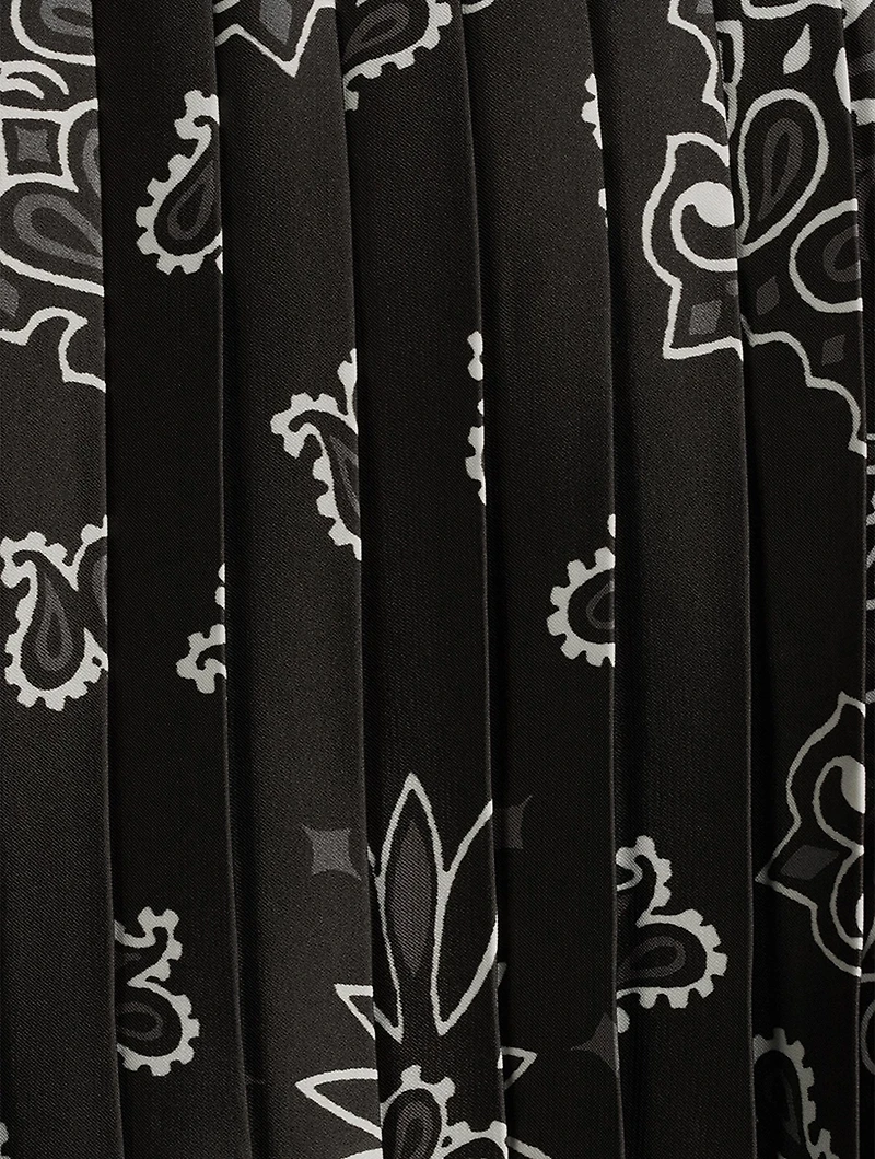 Cardigan Bandana Print