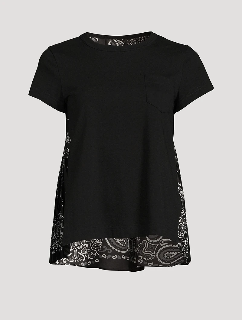 T-Shirt Bandana Print