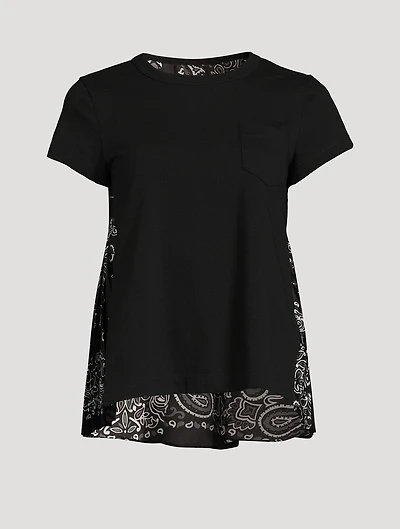 T-Shirt Bandana Print
