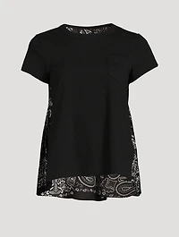 T-Shirt Bandana Print