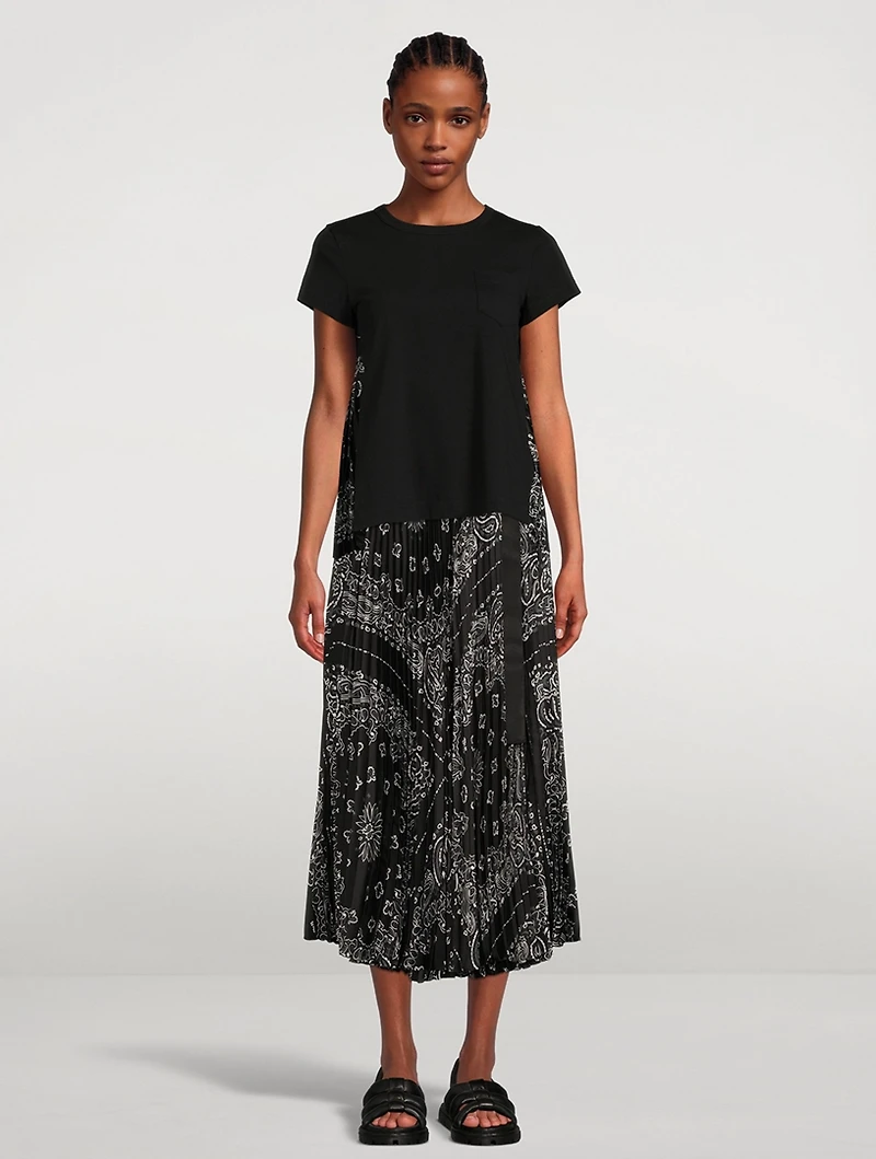 T-Shirt Bandana Print