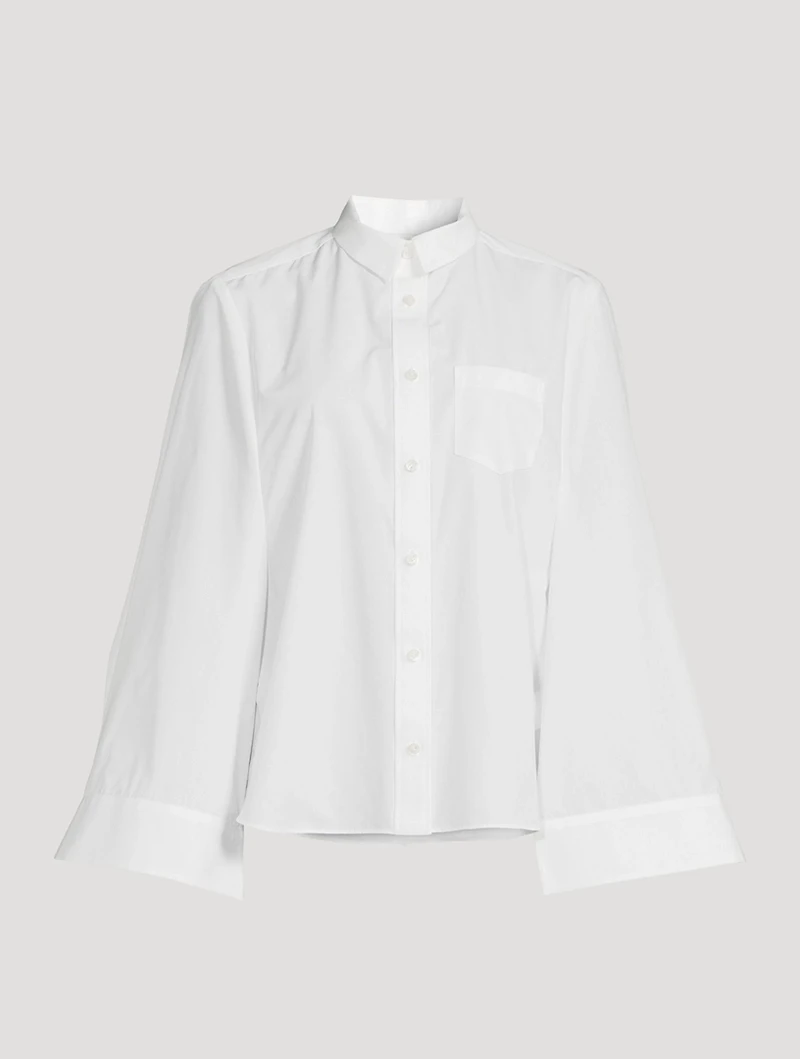 Cotton Poplin Cape