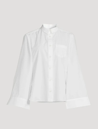 Cotton Poplin Cape