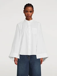 Cotton Poplin Cape