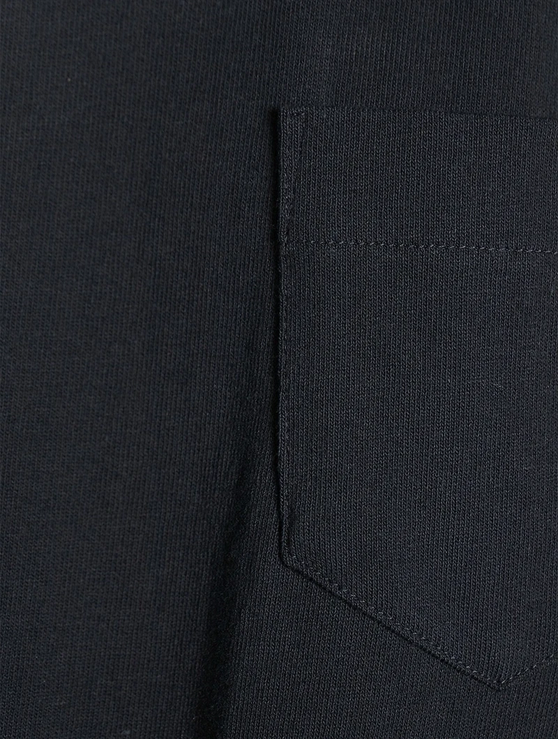 Jersey x Satin T-Shirt