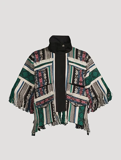 Jacquard Rug Jacket