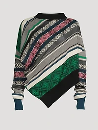 Jacquard Rug Sweater
